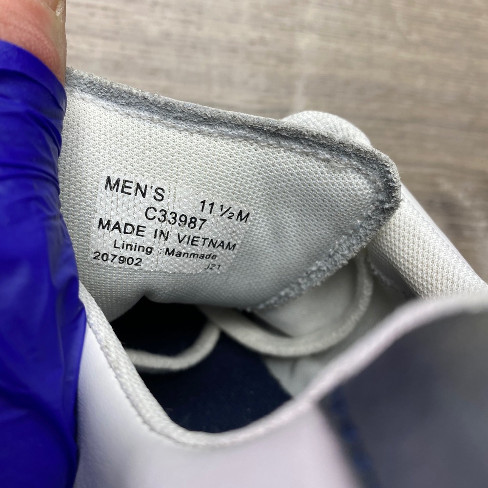 Cole Haan Shoes Grand Crosscourt Mens 11.5 White Leather Sneakers C33987 Navy - Picture 3 of 10
